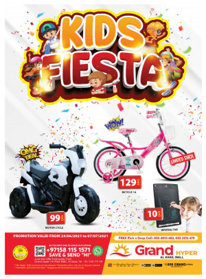 Kids Fiesta - Grand Hyper Al Khail Mall
