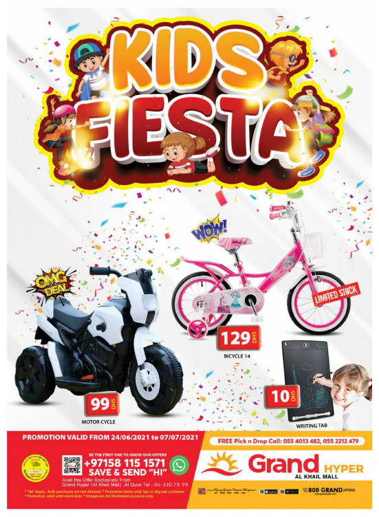 Kids Fiesta - Grand Hyper Al Khail Mall