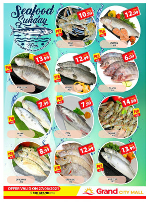 Seafood Sunday - Grand City Mall