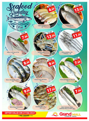 Seafood Sunday - Grand Mall Sharjah