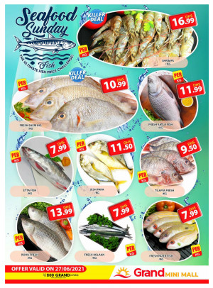 Seafood Sunday - Grand Mini Mall