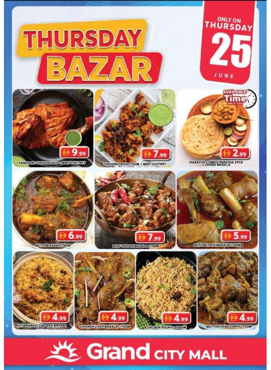 Thursday Bazar - Grand City Mall