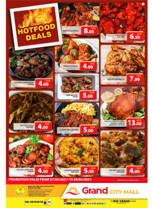 Hot Food Deals - Grand City Mall