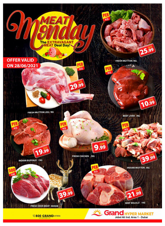 Meat Monday - Grand Hypermarket Jebel Ali