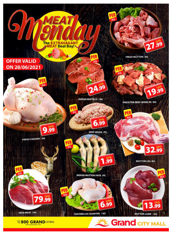 Meat Monday - Grand City Mall