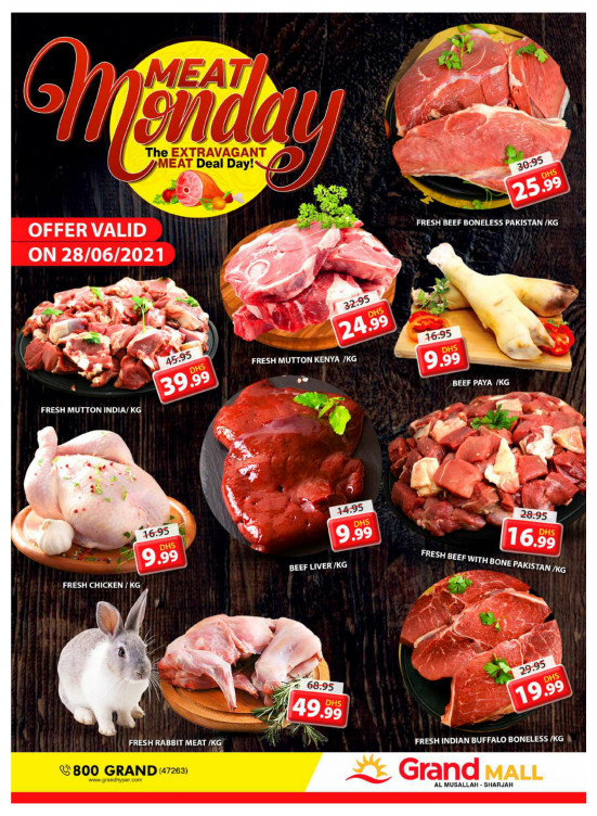 Meat Monday - Grand Mall Sharjah