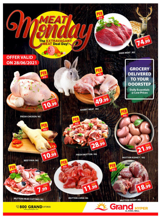 Meat Monday - Grand Hyper Al Khail Mall