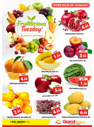 Fruitilicious Tuesday - Grand Mall Sharjah