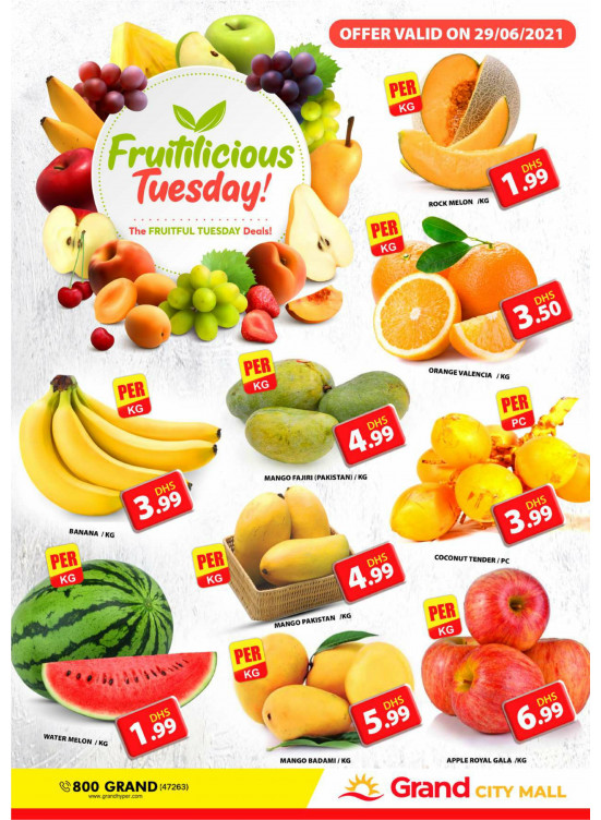 Fruitilicious Tuesday - Grand City Mall