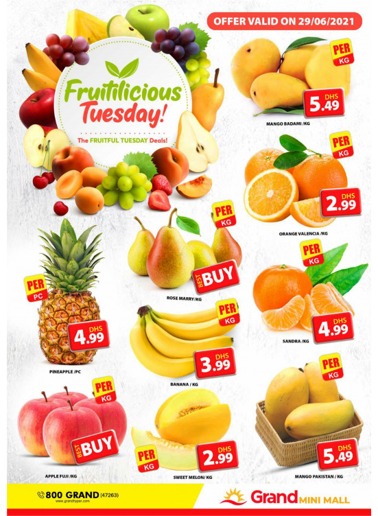 Fruitilicious Tuesday - Grand Mini Mall