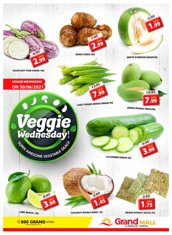 Veggie Wednesday - Grand Mall Sharjah