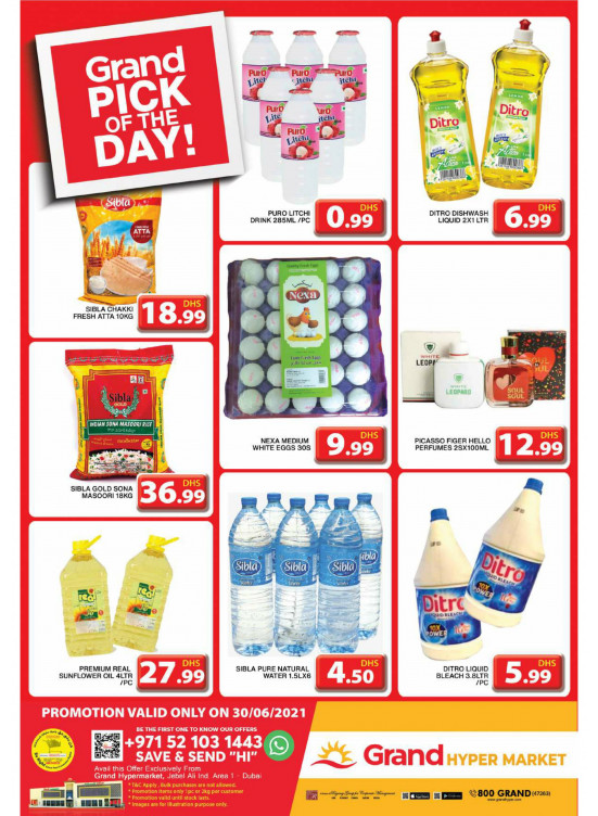 Pick of The Day - Grand Hypermarket Jebel Ali