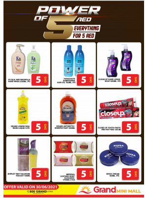 Power Of 5 AED - Grand Mini Mall