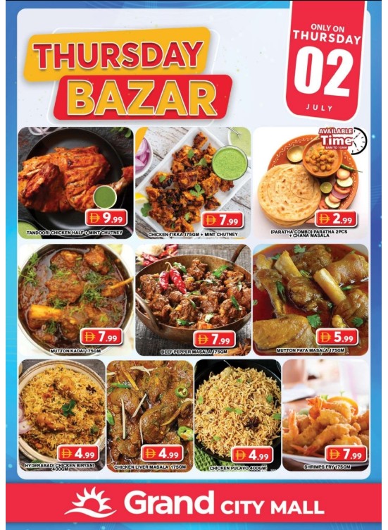 Thursday Bazar - Grand City Mall