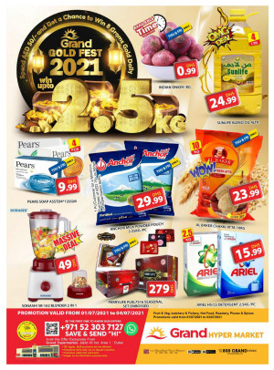 Gold Fest - Grand Hypermarket Jebel Ali