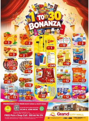 Weekend Deals - Grand City Mall