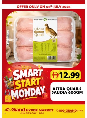 Smart Start Monday - Grand Hypermarket Jebel Ali