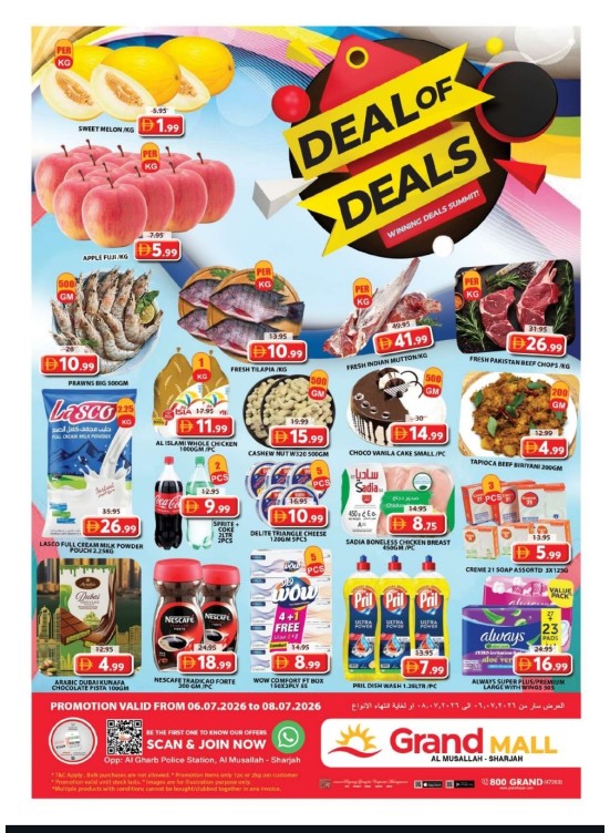 Midweek Deals - Grand Mall Sharjah