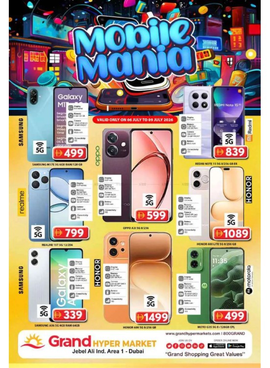 Mobile Mania - Grand Hypermarket Jebel Ali