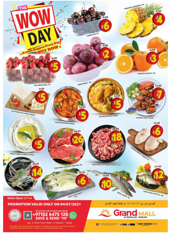 Wow Day - Grand Mall Sharjah