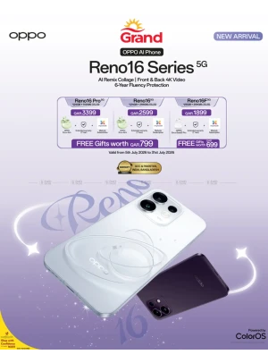 وصل حديثًا - هاتف Oppo Reno 16 Series الذكي