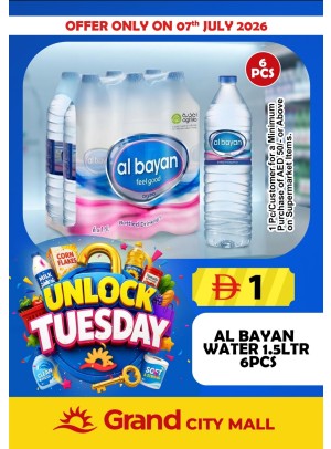 Unlock Tuesday - Grand City Mall