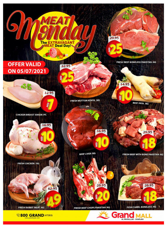 Meat Monday - Grand Mall Sharjah