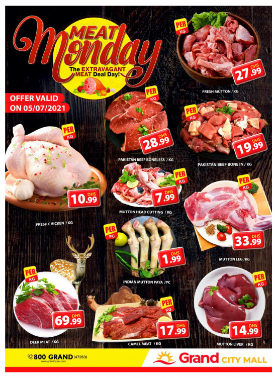 Meat Monday - Grand City Mall