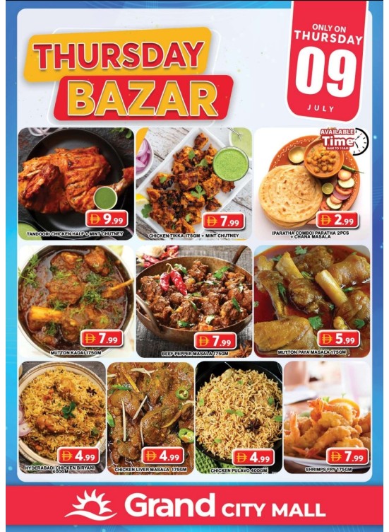 Thursday Bazar - Grand City Mall