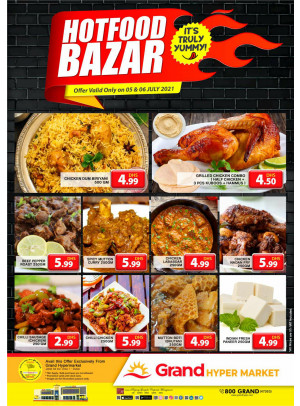 Hot Food Bazar - Grand Hypermarket Jebel Ali