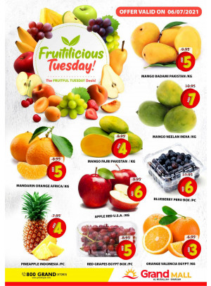 Fruitilicious Tuesday - Grand Mall Sharjah