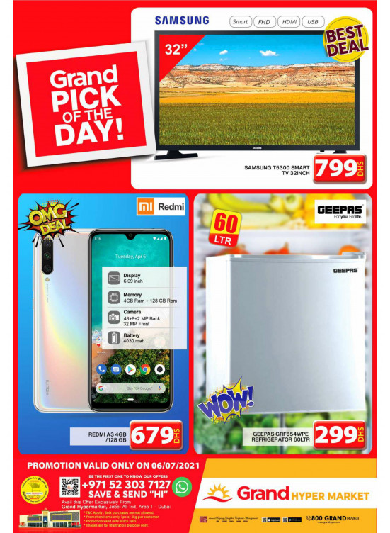 Pick of The Day - Grand Hypermarket Jebel Ali