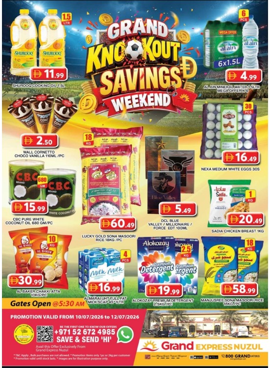 Weekend Deals - Grand Express Nuzul