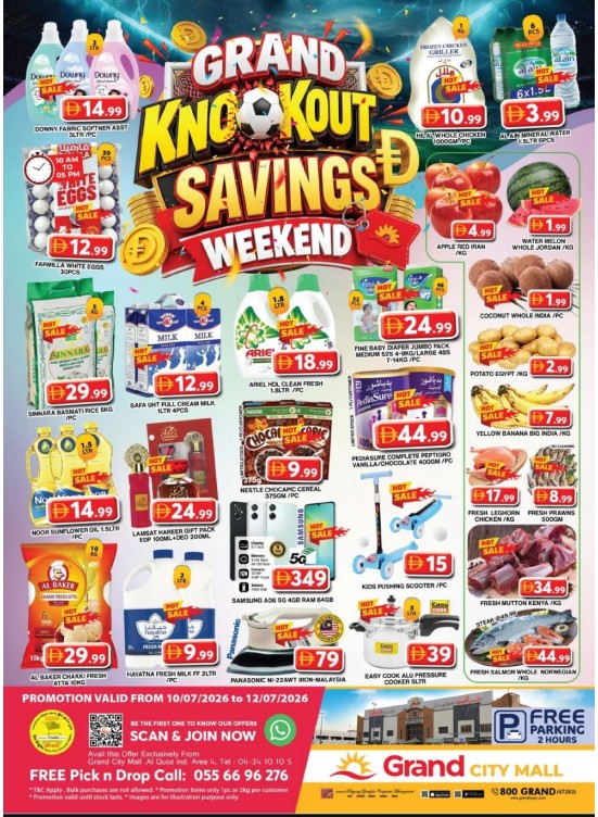 Weekend Deals - Grand City Mall