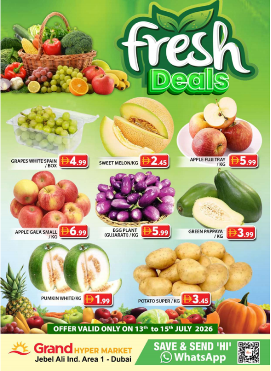 Fresh Deals - Grand Hypermarket Jebel Ali