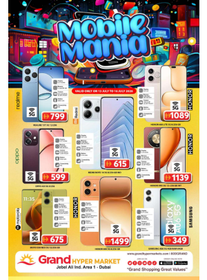 Mobile Mania - Grand Hypermarket Jebel Ali
