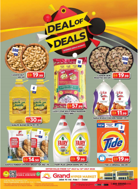 Midweek Deals - Grand Hypermarket Jebel Ali
