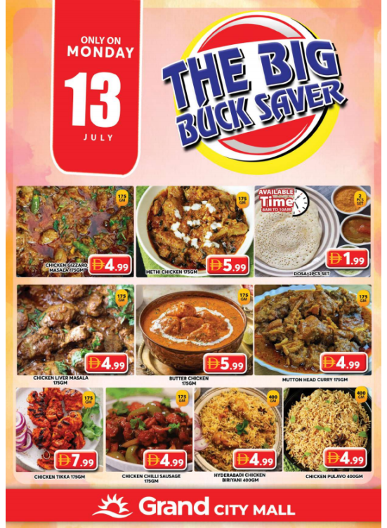 The Big Buck  Saver - Grand City Mall