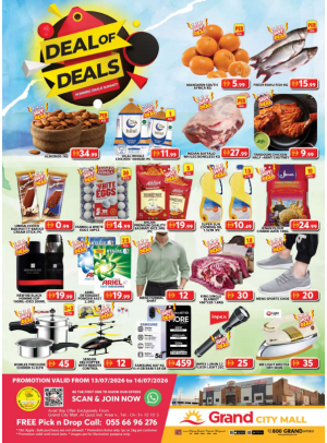 Midweek Deals - Grand City Mall