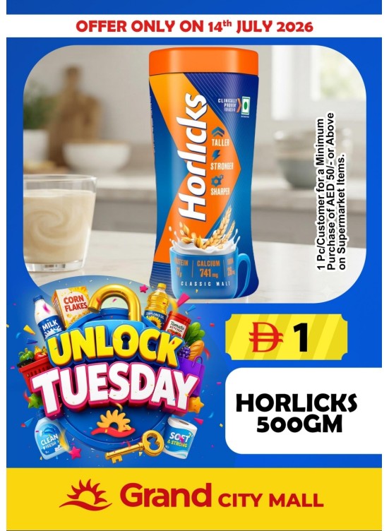 Unlock Tuesday - Grand City Mall