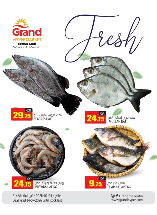 Fresh Fish Deals - Al Wukair