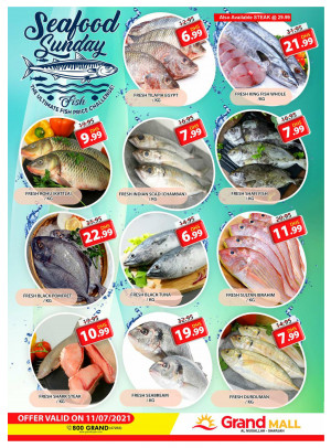 Seafood Sunday - Grand Mall Sharjah