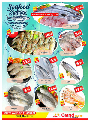 Seafood Sunday - Grand Hyper Al Khail Mall