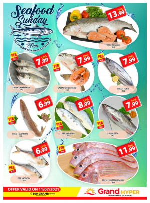Seafood Sunday - Grand Hyper Muhaisnah
