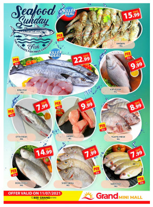 Seafood Sunday - Grand Mini Mall