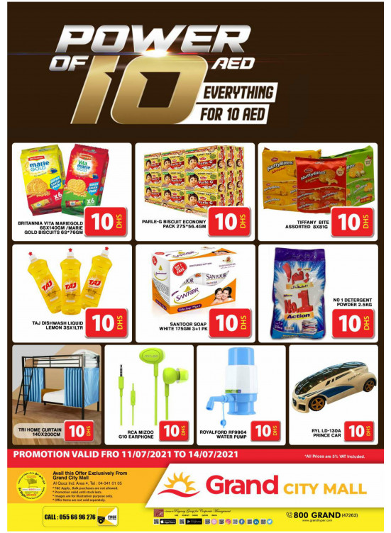 Power Of 10 AED - Grand City Mall