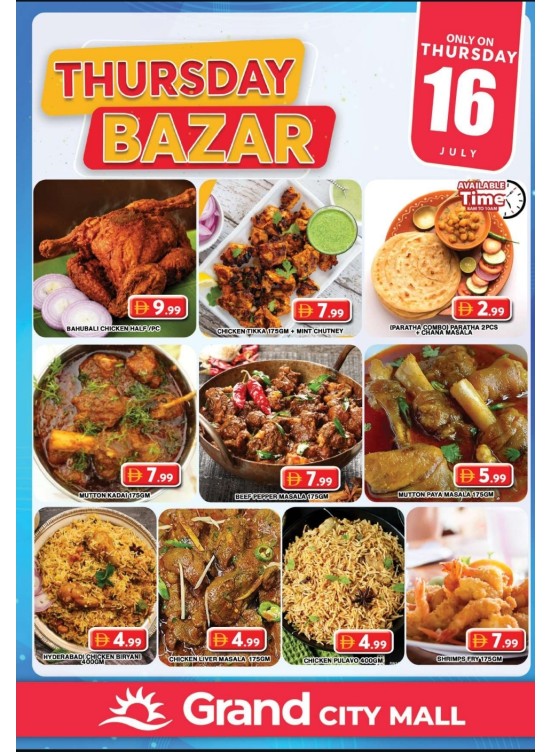 Thursday Bazar - Grand City Mall