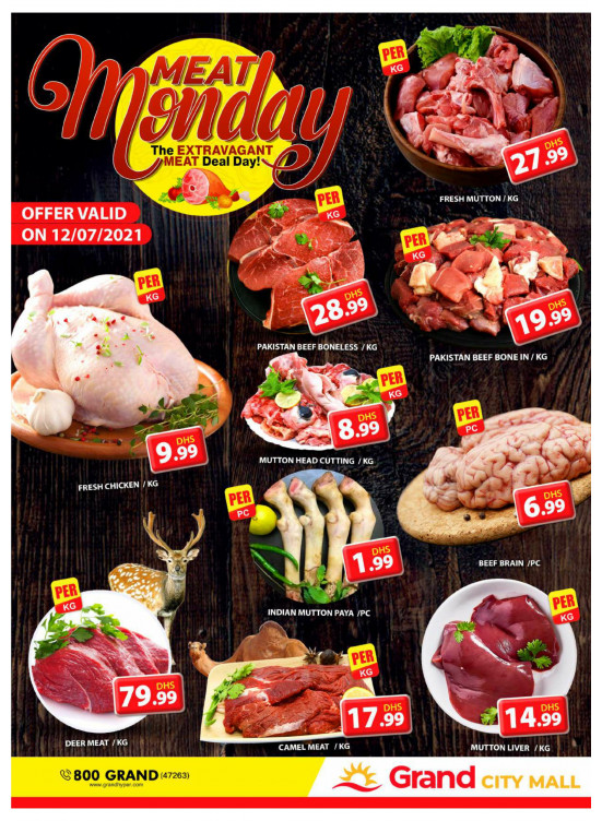 Meat Monday - Grand City Mall