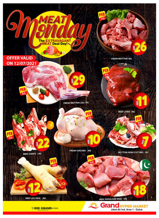 Meat Monday - Grand Hypermarket Jebel Ali