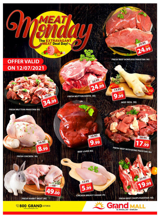 Meat Monday - Grand Mall Sharjah